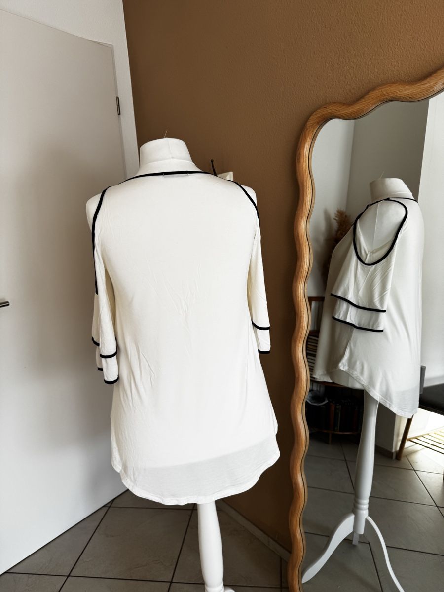 Top: Sommer Tunika, Off-Shoulder, Spitze, Gr. XL – Nuovo (secondo la descrizione) da Muttenz venduto da einfach-schoen 3