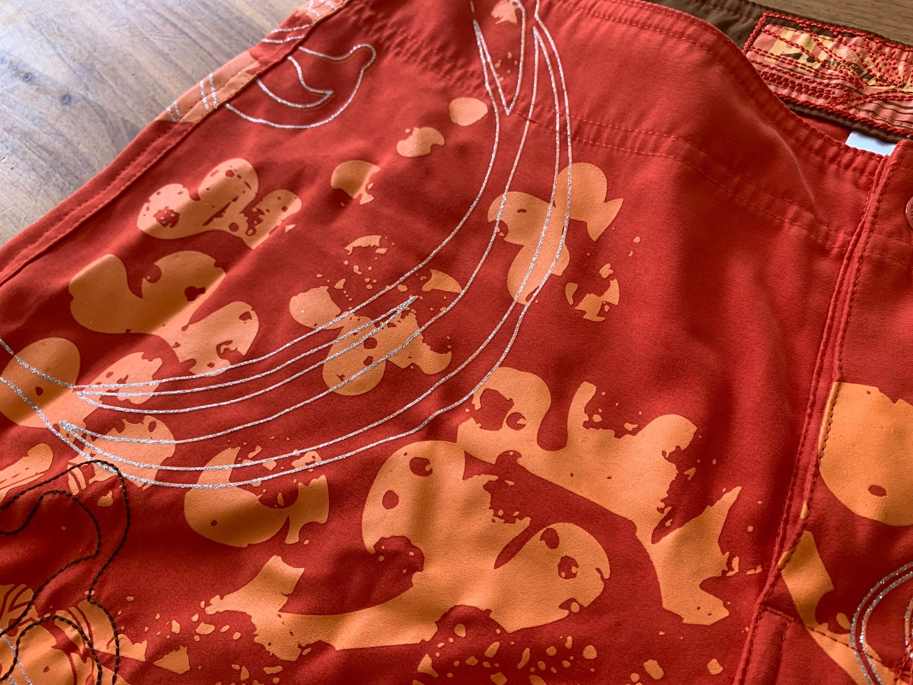 Pantaloni: POWDER ROOM Freizeithose / Boardershorts Gr. 7 / M – Usato da Meiringen venduto da Jackwashere 2