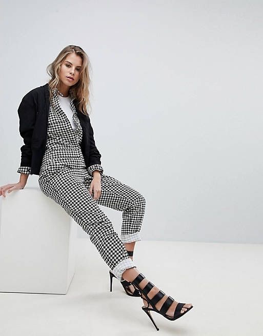 G-Star Tute: G Star Jumpsuit Hahnentrittmuster Gr. S – Nuovo (secondo la descrizione) da Kreuzlingen venduto da shopaholicatheart 1