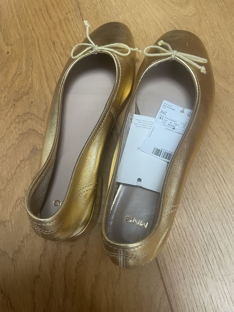Mango Scarpe da donna: Mango leather flats size 41 – Nuovo (secondo la descrizione) da Yverdon-les-Bains venduto da pen_bbz8 1