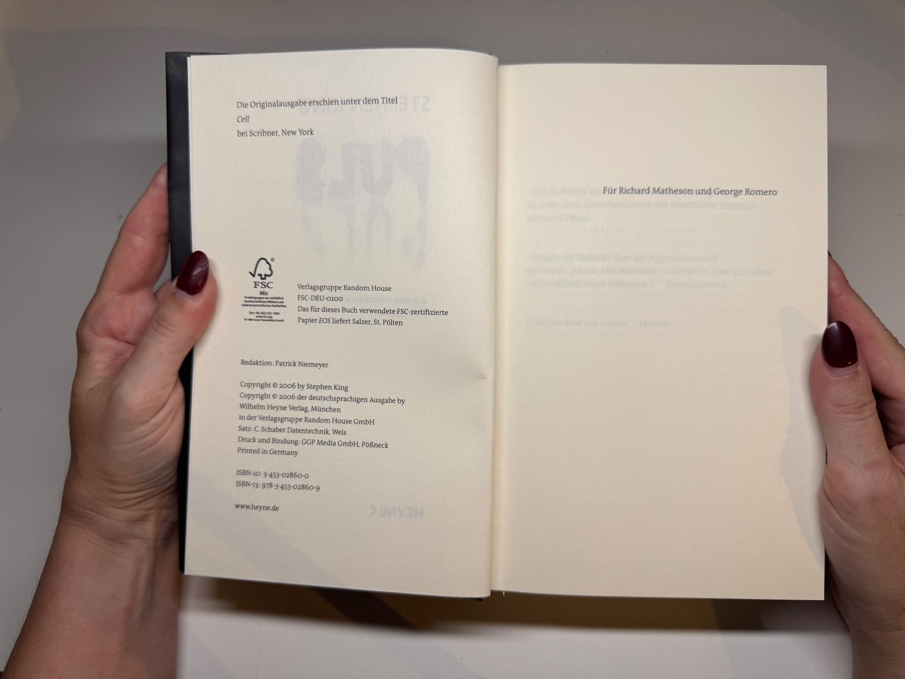 Libri: ROMAN: Stephen King, Puls – Usato da Grosswangen venduto da Deutsche_Romane 3