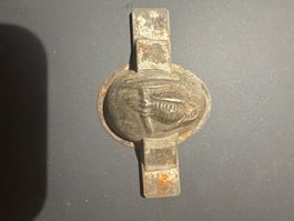 Ancien 1/2 moule chocolat schokoladenform œuf 5cm