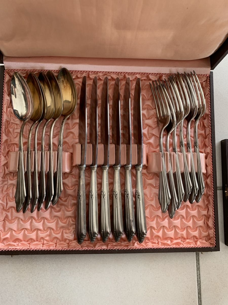 Set di posate: Edles antikes Silberbesteck 100er – Usato da St. Gallen venduto da Jvegas 1