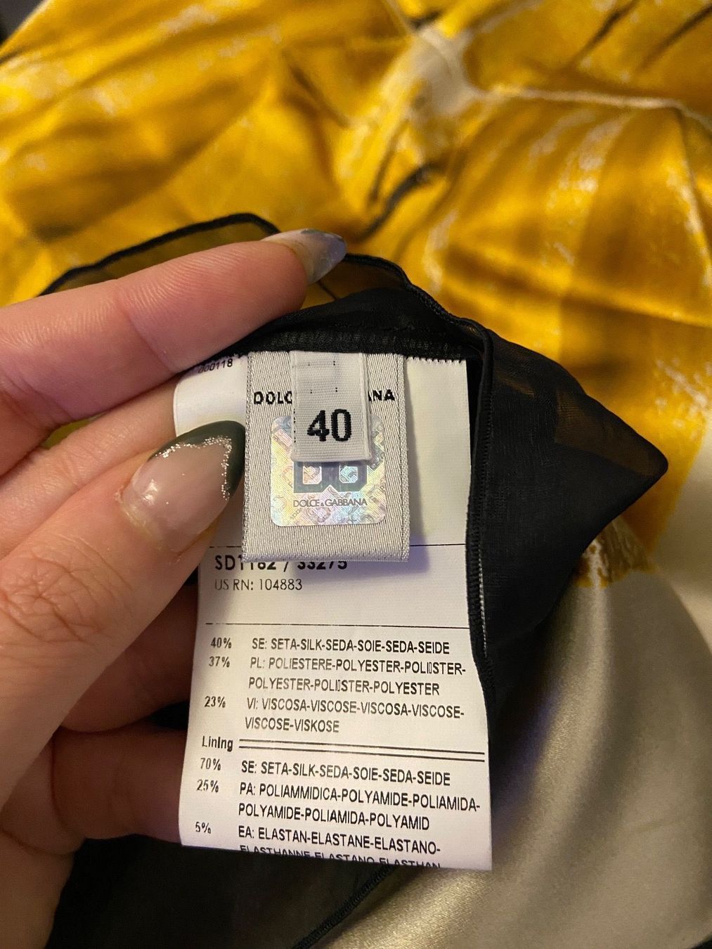 Dolce & Gabbana Vestiti: Robe Dolce & Gabbana taille 40 en soie – Usato da Montreux venduto da Perledor 8