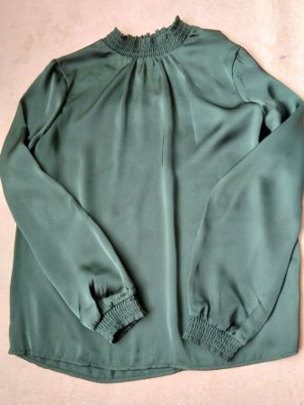 VILA  Bluse- Langarmoberteil jadegrün