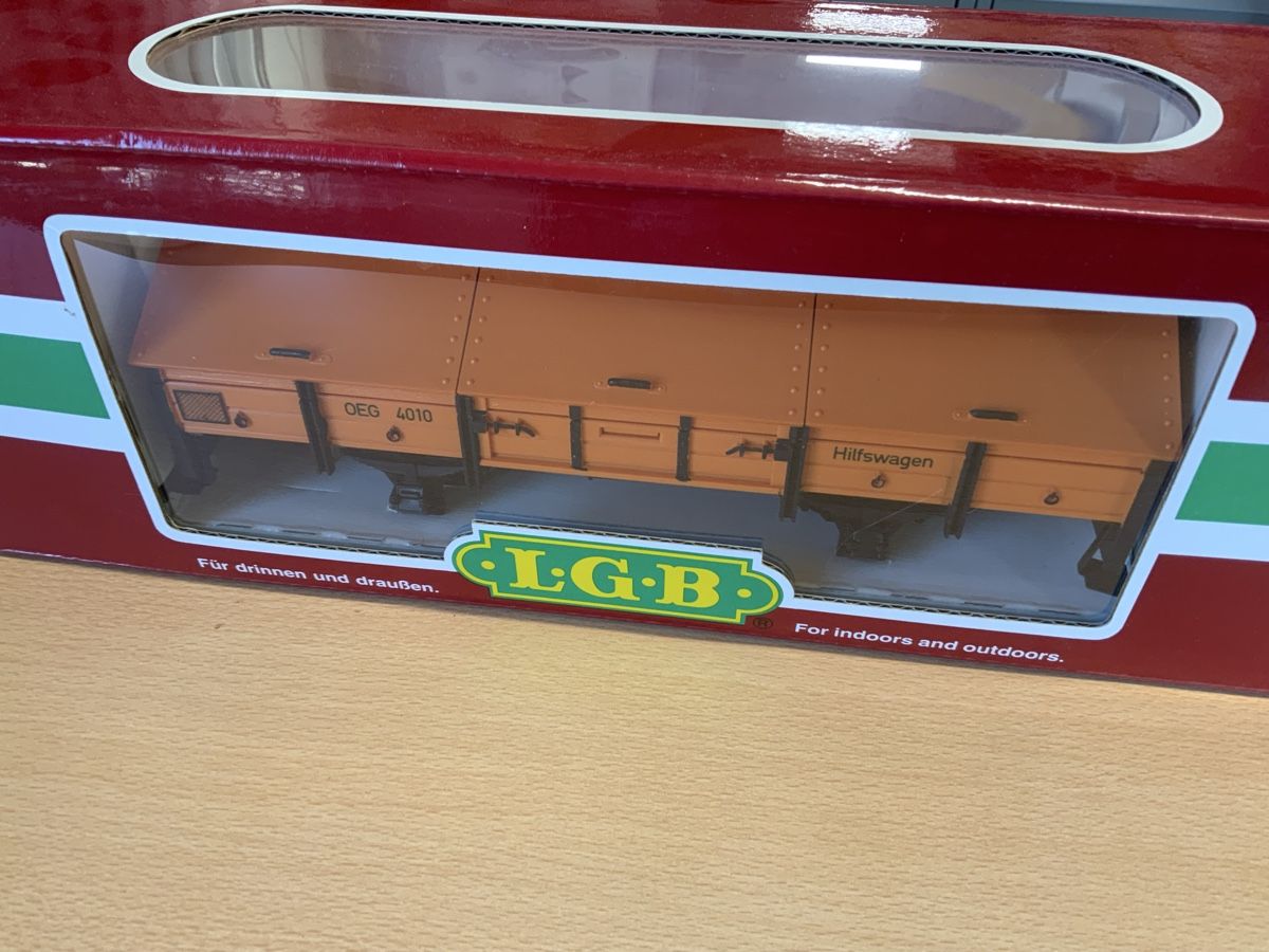 LGB Modellini di ferrovie: LGB Güterwagen – Usato da Niederuzwil venduto da Miami1999