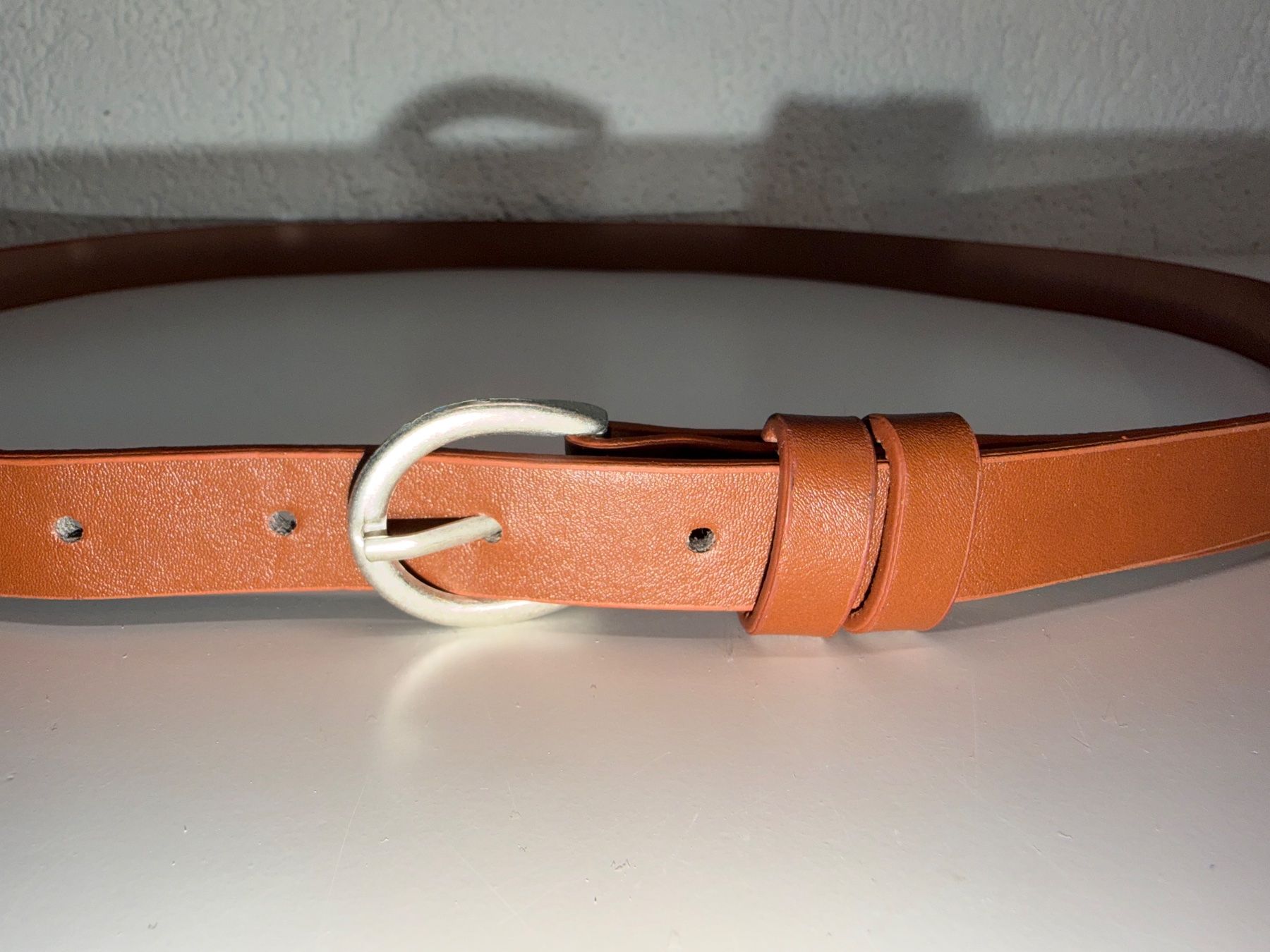 Cinture: Schöner brauner Gürtel 118 cm lang – Usato da Grosswangen venduto da shoes.bags.and.co 2