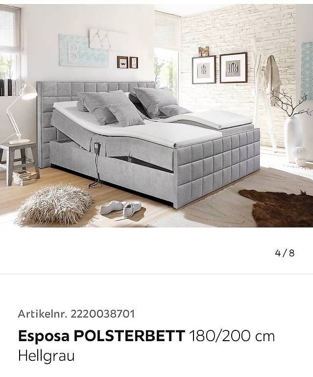 Letti: Polster-Boxspringbett – Usato da Aetingen venduto da Regnim59