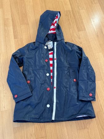 🇬🇧 ☔️Mädchen Regenjacke Hatley 12J Dunkelblau Navy