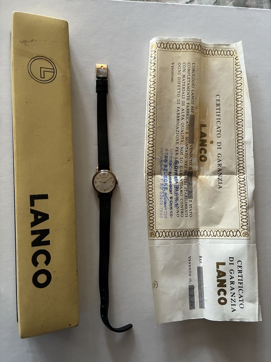 Lanco Orologi: Orologio donna Lanco – Usato da Chiggiogna venduto da acavanna