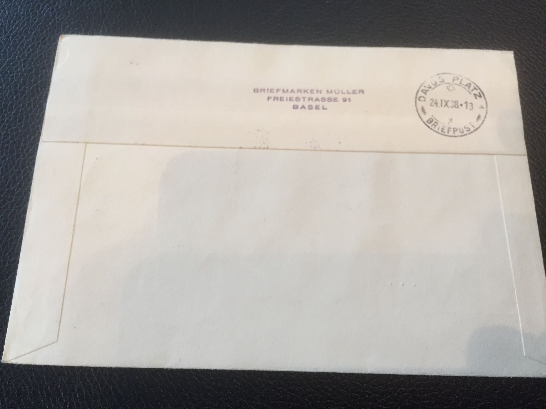 Tutti i francobolli: Umschlag Nationale Briefmarkenausstell. – Usato da Rebstein venduto da Soapyy13 1