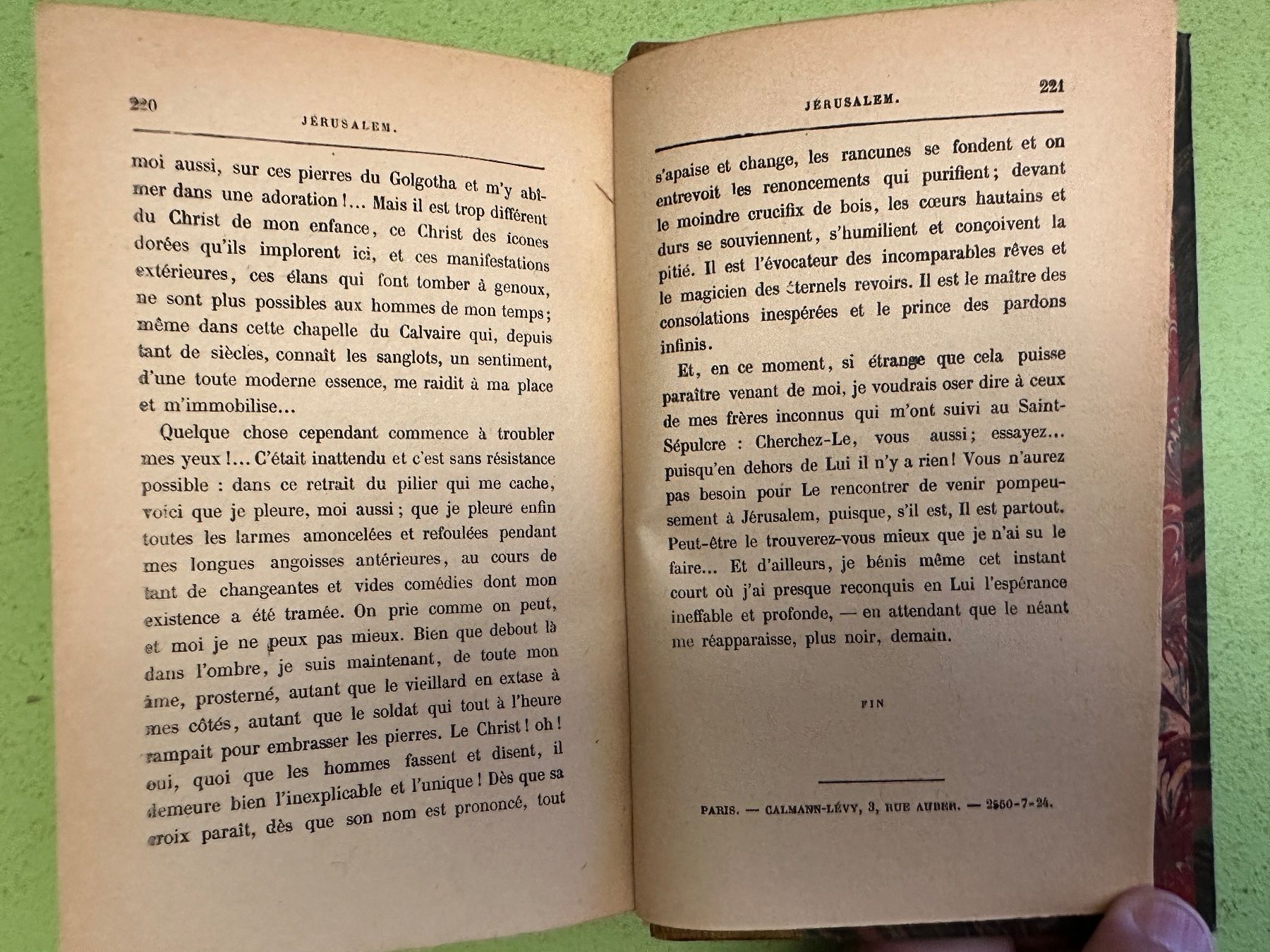 Bücher: Pierre Loti: Jérusalem. – Gebraucht aus Zürich von allp 5