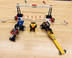 Lego Drag Racing 6616 & 6714 mit Anleitung