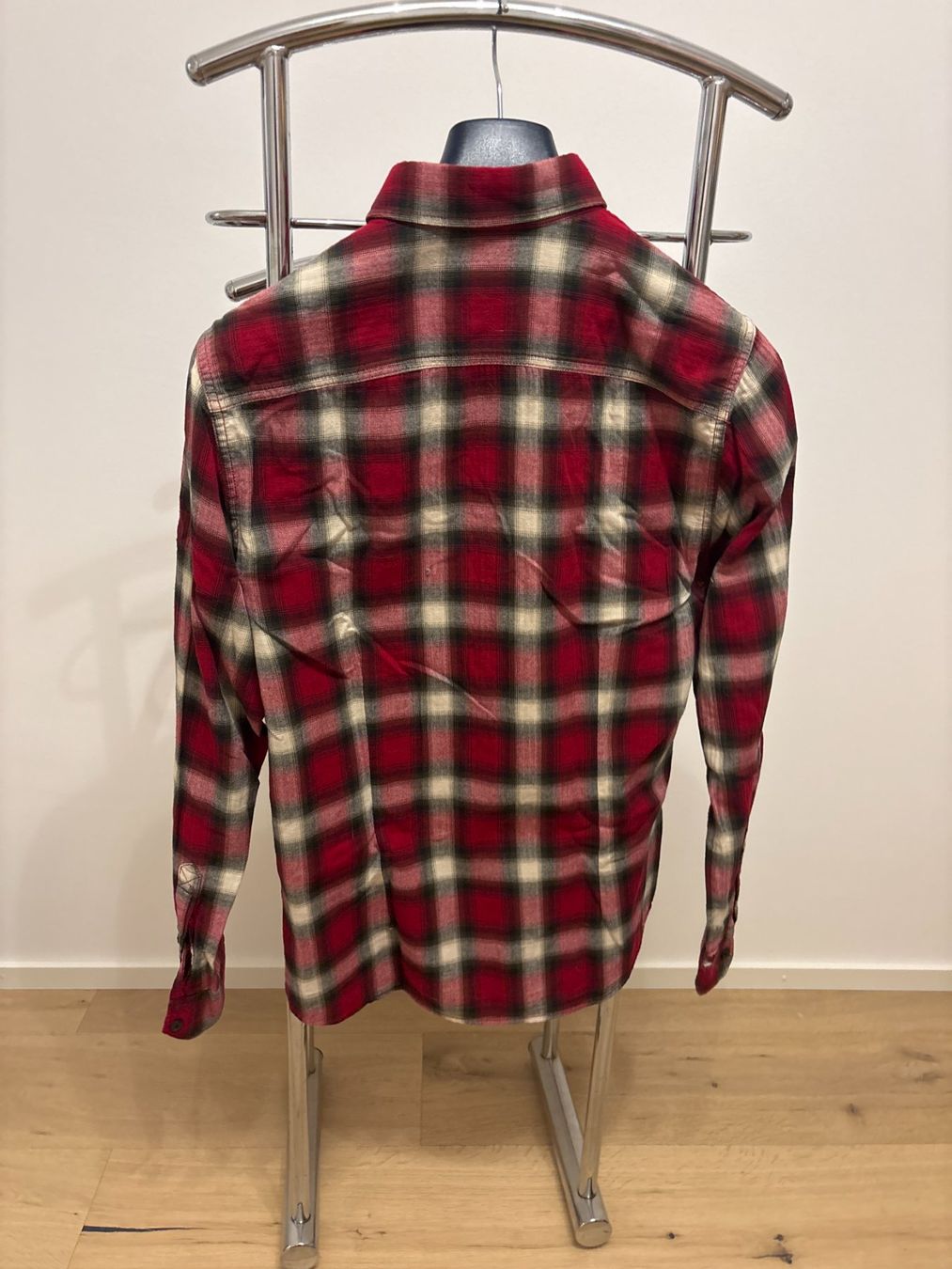 C&A Camicie: Rotes kariertes Flanellhemd C&A Gr. S – Nuovo (secondo la descrizione) da Fällanden venduto da ala_k7vk 1
