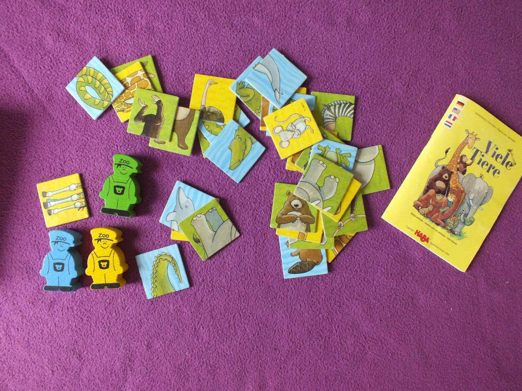Haba Giochi: HABA Spiel - Viele Tiere – Usato da Müllheim Dorf venduto da Seeeule01 2