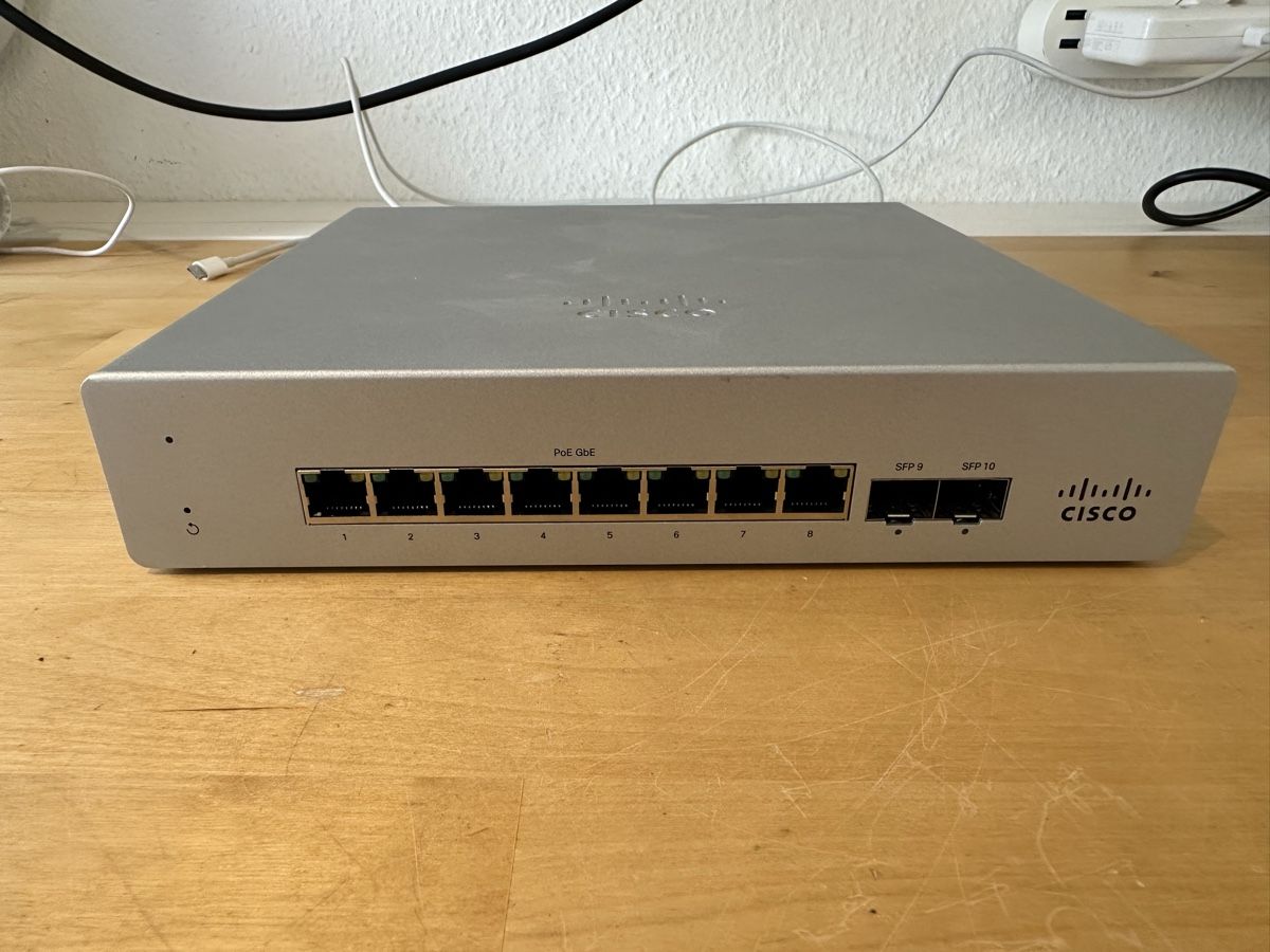 Cisco Hubs & Switches: Cisco Meraki MS120-8FP – Gebraucht aus Luzern von FrankGroebel