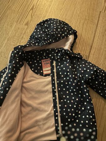 Tchibo Regenjacke mit Fleece Grösse 86/92