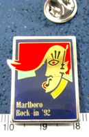 MARLBORO ROCK IN '92 MUSIC PIN GLASIERT