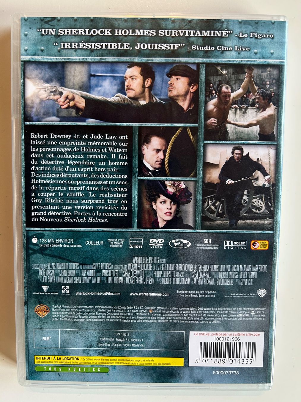 Tous les DVDs: SHERLOCK HOLMES – D'occasion à St-Cierges par Crisi53 1