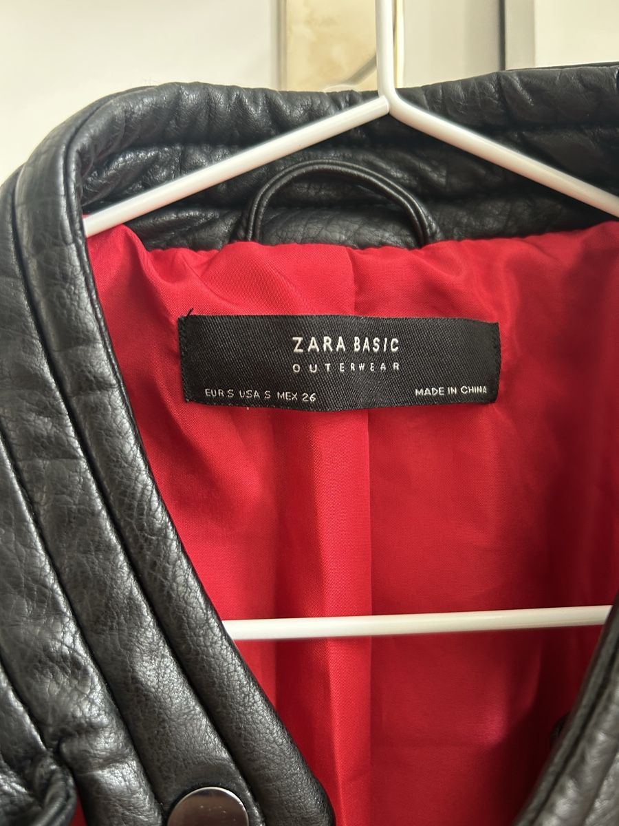 Giacche: Zara Basic Black Leather Jacket – Usato da Zürich venduto da pdi_kr7j 1