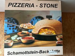 Pizzeria-Set mit Schamottstein Pizzaofen 🍕