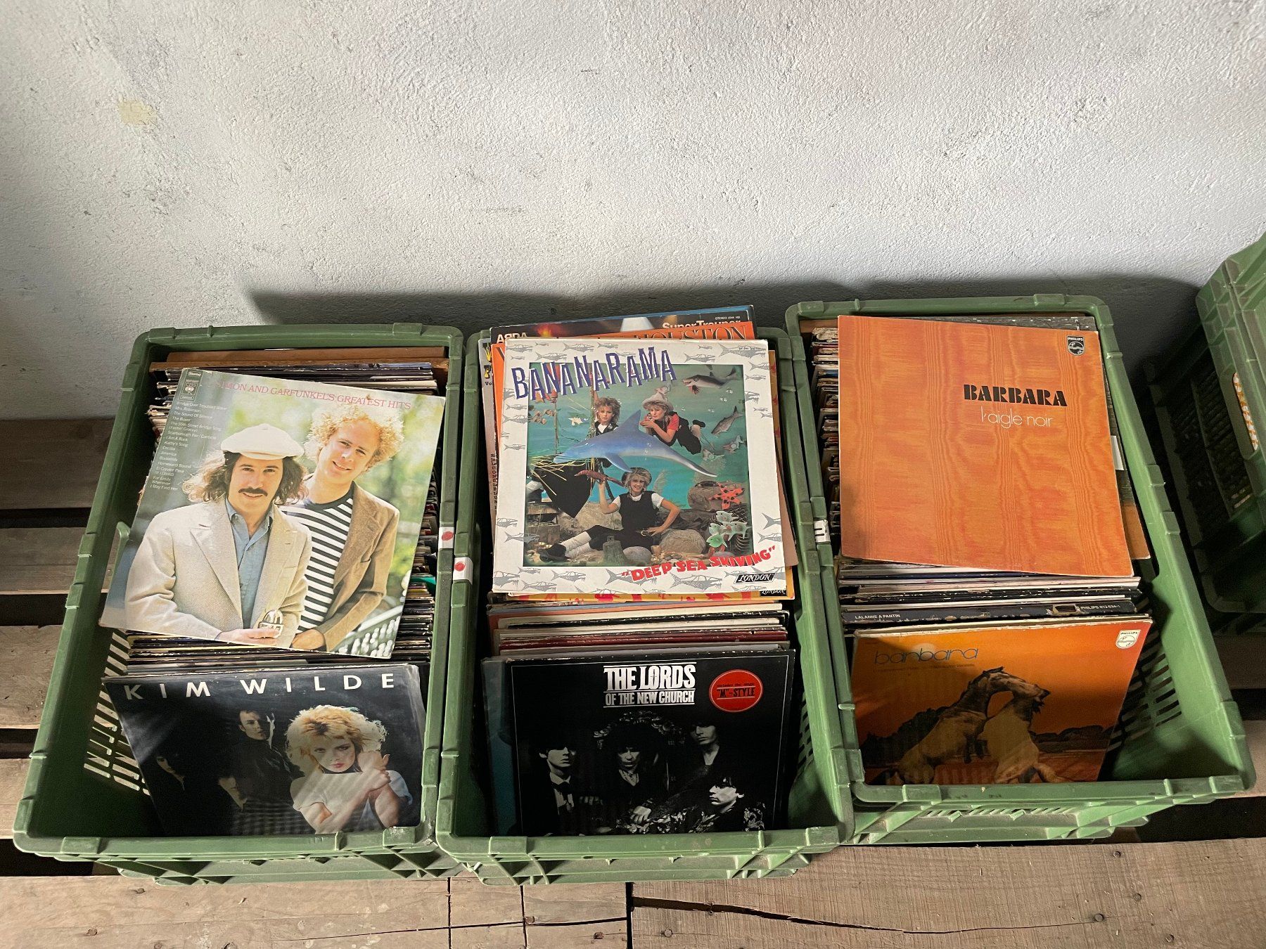 Vinyles: 3 caisses de disques vinyle 33 tours – D'occasion à La Croix (Lutry) par netrajet 3