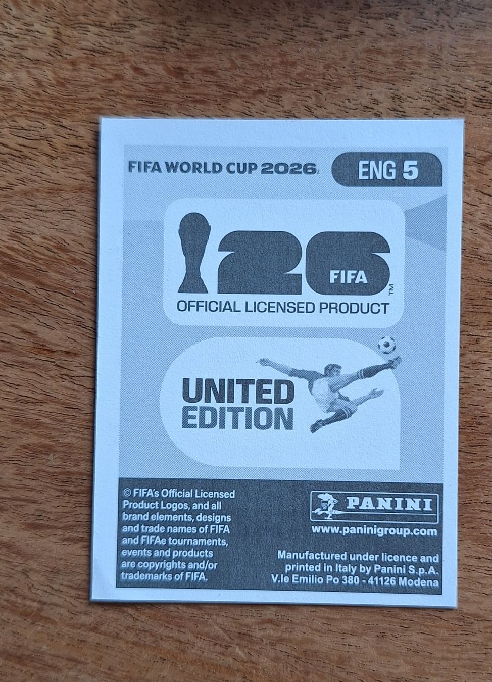 Panini Carte collezionabili: Panini Ezri Konsa ENG 5 – Nuovo (secondo la descrizione) da Romanens venduto da Crocette 1
