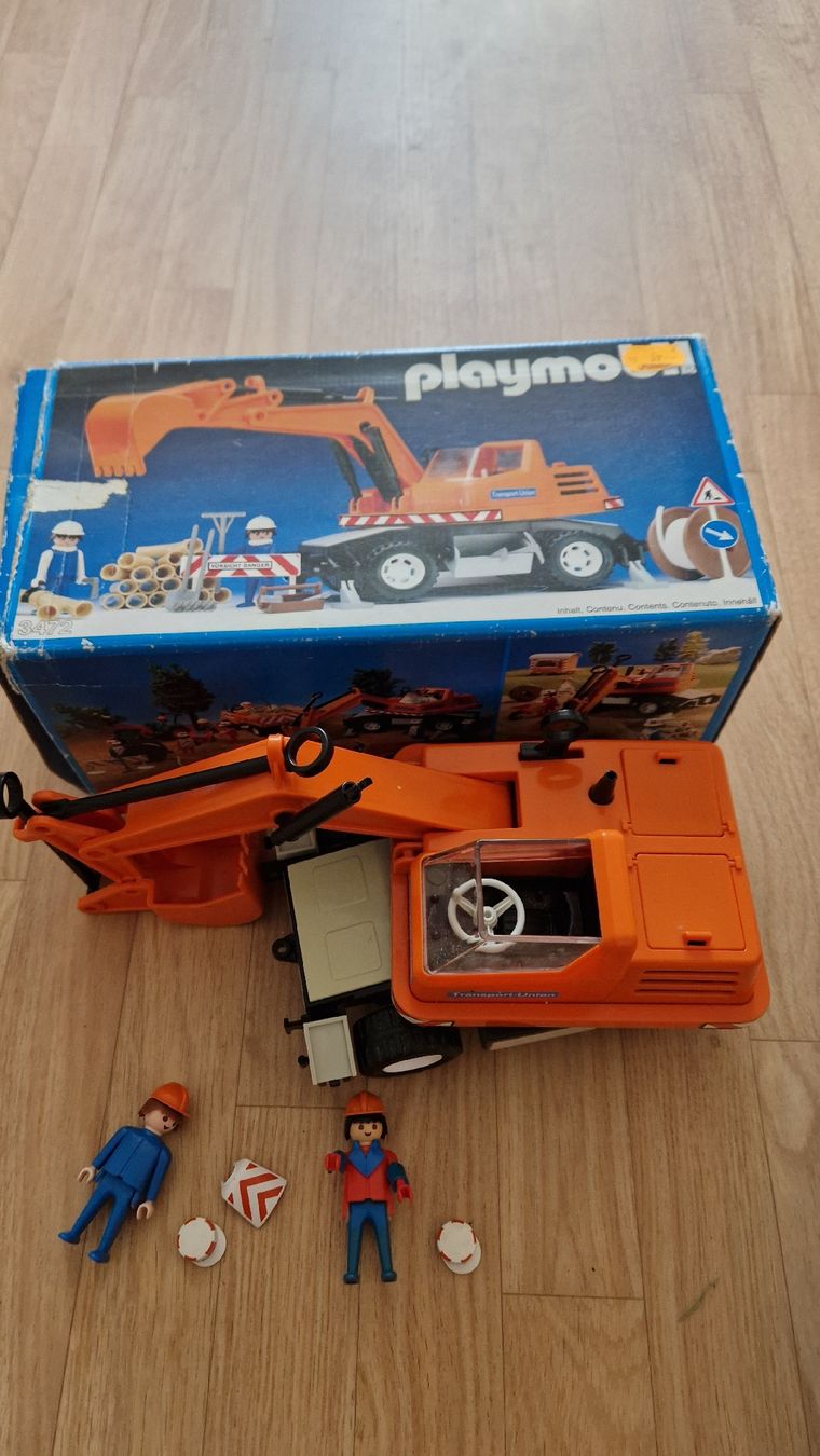 Playmobil Jouets: Playmobil Bagger – D'occasion à Tafers par alex1712