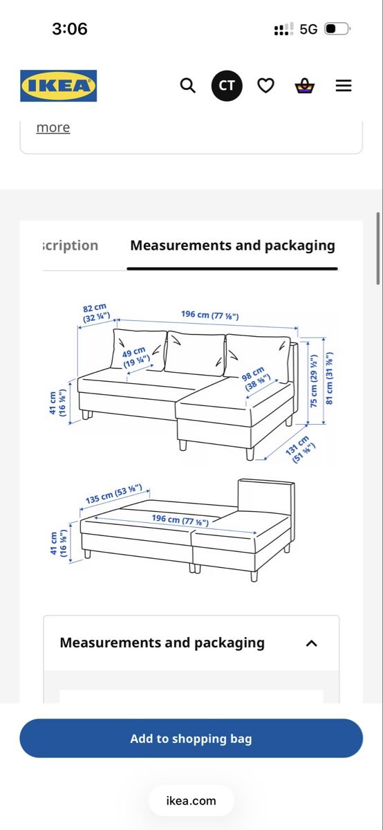 Sofas: IKEA Sofa/bed – D'occasion à Riedikon par cra_kym5 5
