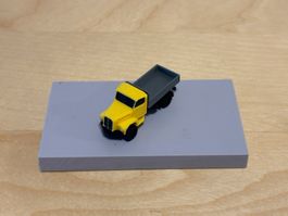 Saurer 2DM zivil gelb Kipper 1:160 3D-Druck