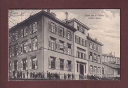 ST. GALLEN - Graben - Schule - 1917