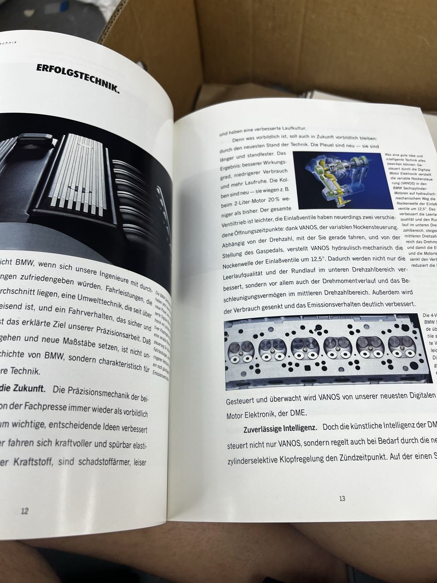 BMW Documenti: BMW 3er Limousinen Prospekt 1992 – Usato da Wettingen venduto da NickInc 6