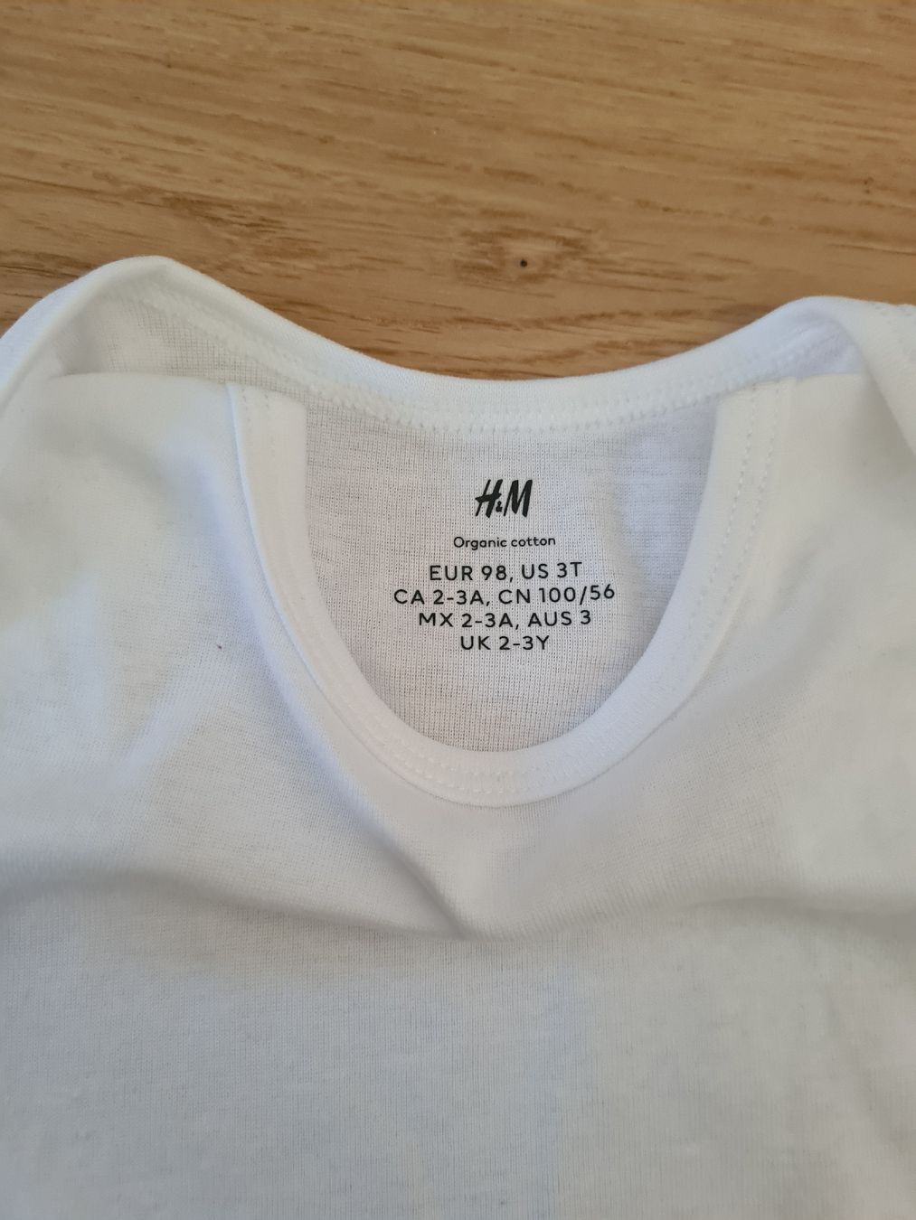 H&M Biancheria intima: Body Langarm weiss Grösse 98 – Nuovo (secondo la descrizione) da Horw venduto da Mirii91 1