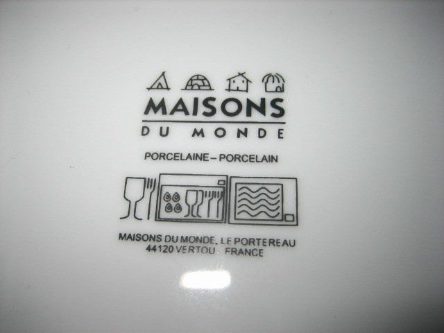 Maisons du monde Set di piatti: Geschirrset Maisons du Monde – Usato da Winterthur venduto da pf02 4
