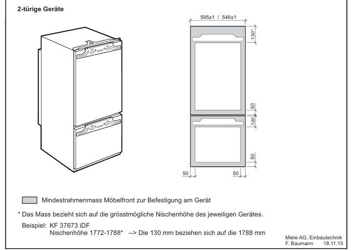 Miele Frigoriferi: Miele Kühlschrank 178 cm – Usato da Losone venduto da pelchr 7