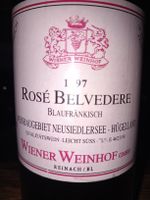 Rosé belvedere Blaufrankisch 1997
