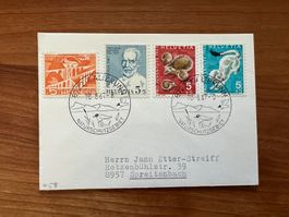 Erstags-Werbestempel Kaltbrunn 10.8.1967 Kleinbrief  (M254)