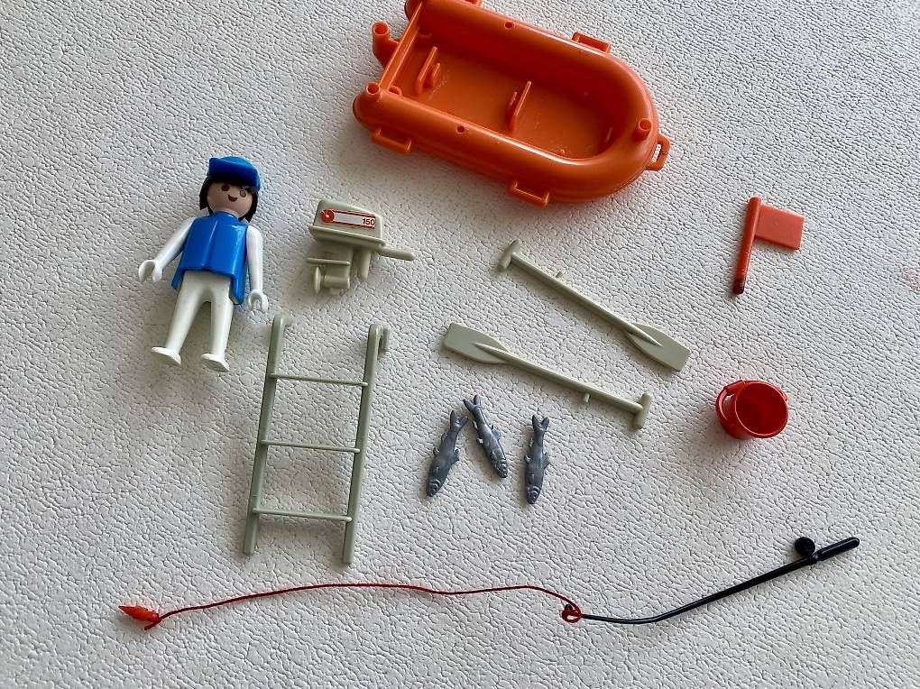 Giocattoli: Playmobil Schlauchboot und Fischer – Usato da Basel venduto da 12Glory 3