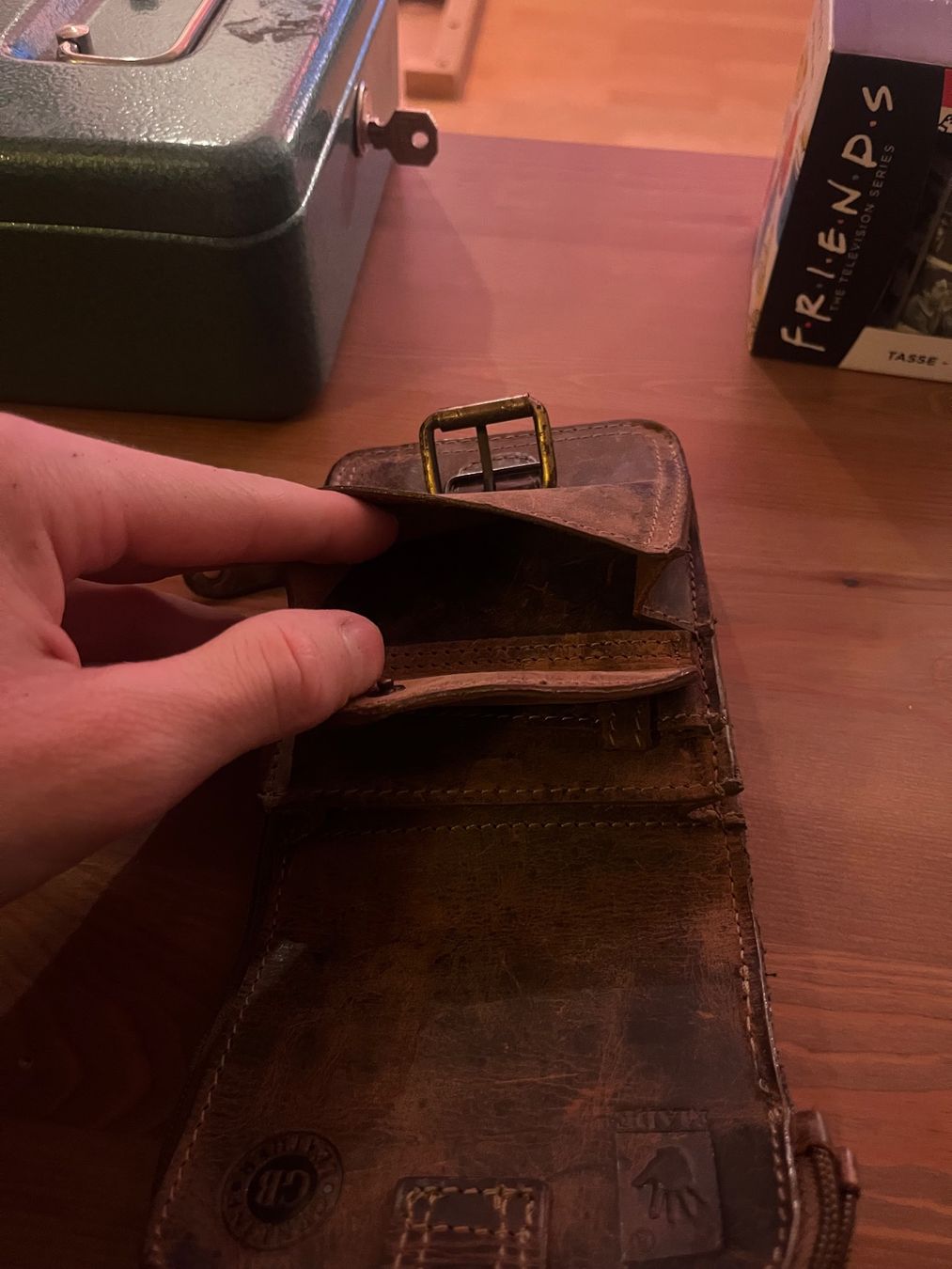 Portafogli: Ledertasche mit Portmonee  Handmade – Usato da Lauterbrunnen venduto da jul_5jfm 3