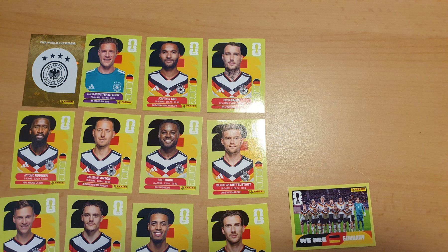 Panini Sammelbilder & Trading cards: Panini Sticker WM 2026 - GER, Deutschland – Neu (gemäss Beschreibung) aus Beromünster von boeggy 2
