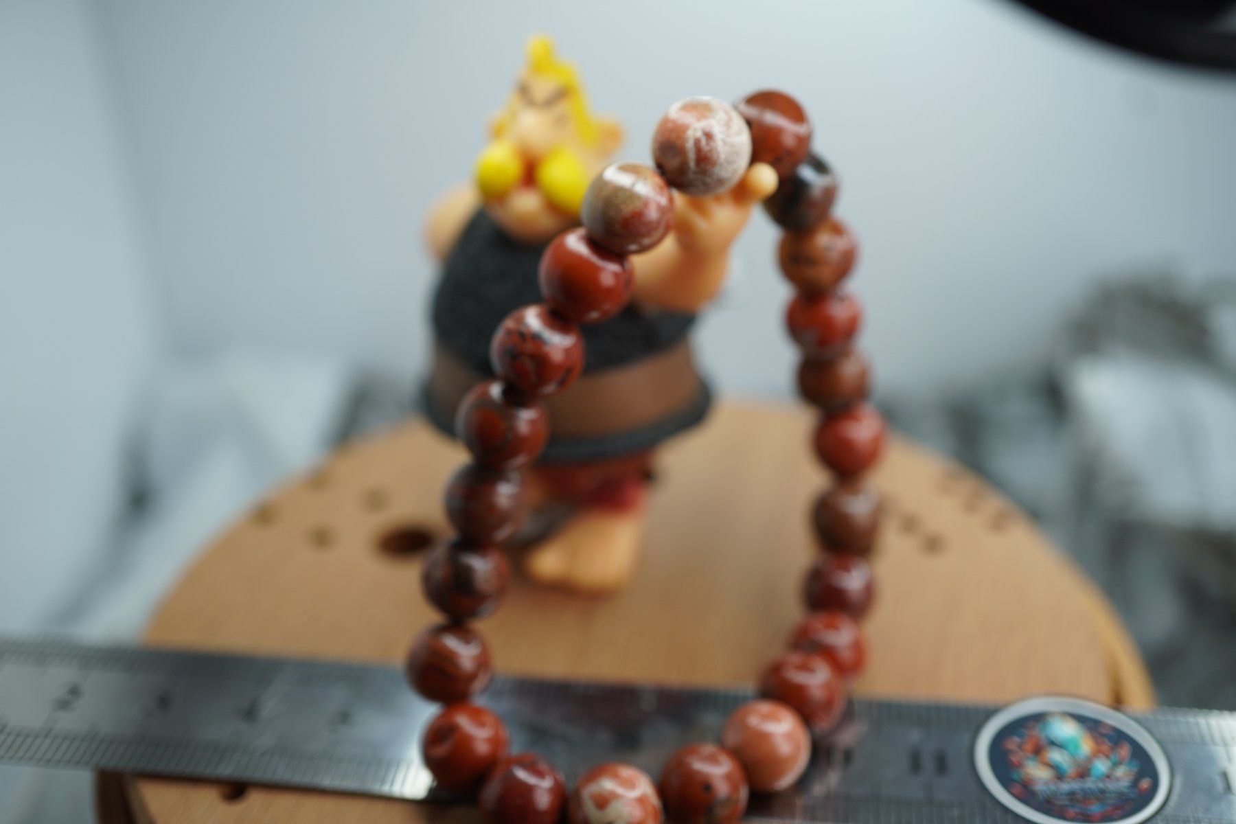 Minerali & Pietre curative: Jaspis Kugel   Armband    (Räumung!) – Nuovo e nell'imballaggio originale da Eschenbach SG venduto da topstone 5