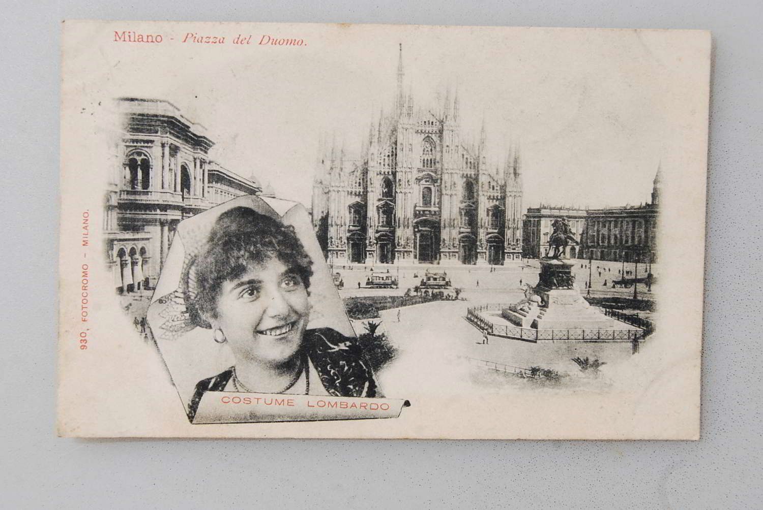 Cartoline postali: AK Milano - Piazza del Duomo 1900 – Usato da Rüfenacht BE venduto da Toro06