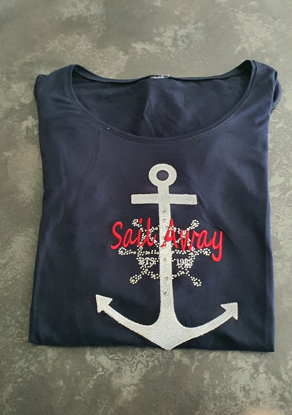 T-shirt: Maritimes T- Shirt Ankermotiv – Usato da Zürich venduto da robbie04 1