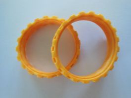 iRobot Roomba Antriebsrad Reifen orange 2 Stück