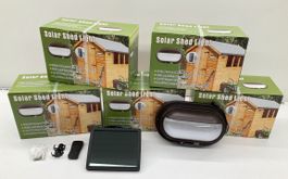 XL Solar LED Lampen mit Fernbedienung 3x 18650 Batterie IP44