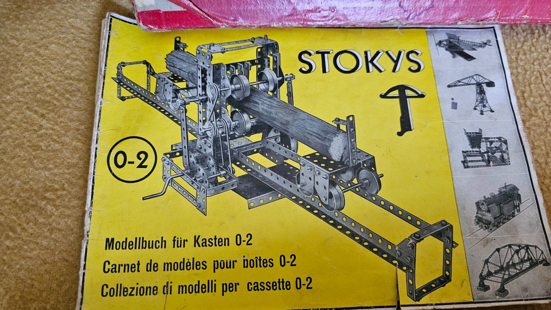 Stokys Kit di costruzioni: STOKYS Nr. 1 Metallbaukasten – Usato da Rorschacherberg venduto da Scharfeegge 1