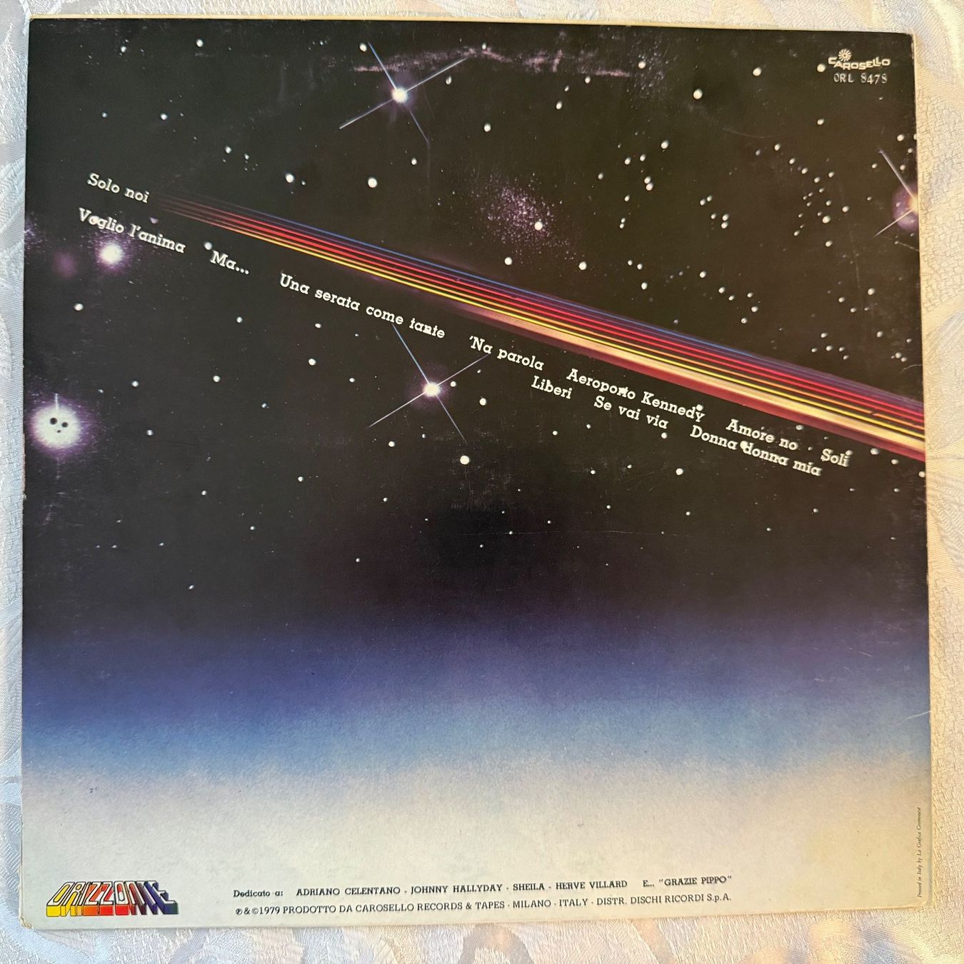 Schallplatten: TOTO CUTUGNO - VOGLIO L`ANIMA – Gebraucht aus Zürich von fehlton 1