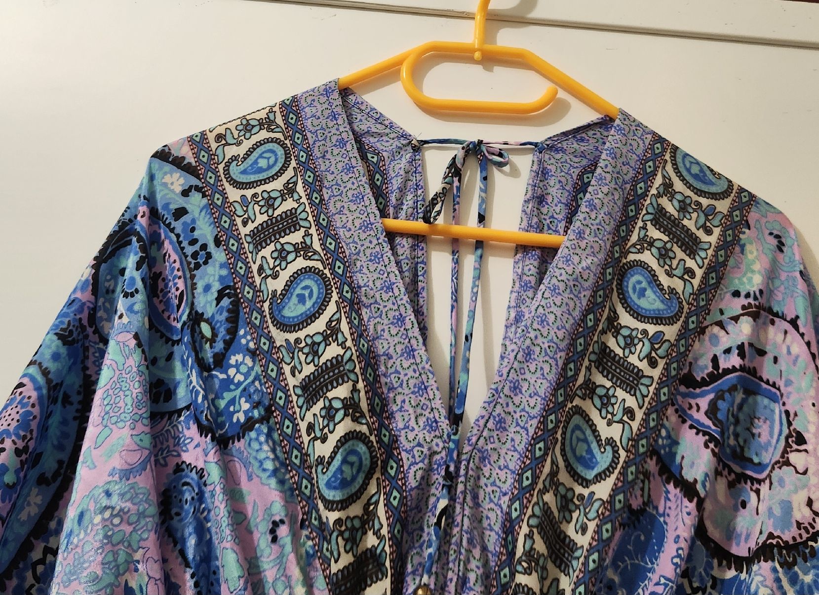 Robes: Robe longue imprimée poly-soie taille unique  – D'occasion à Niedergösgen par Eva2410 2