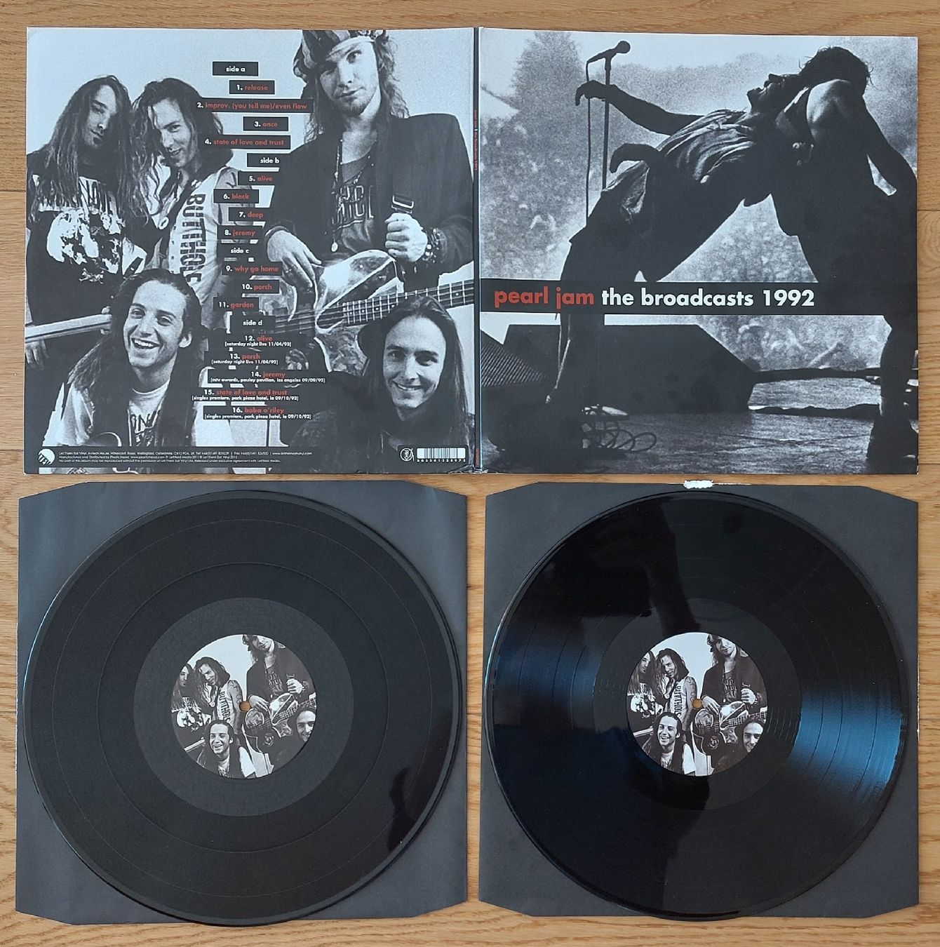 Dischi in vinile: Pearl Jam - The Broadcasts 1992 – Usato da Seeberg venduto da Gebi8