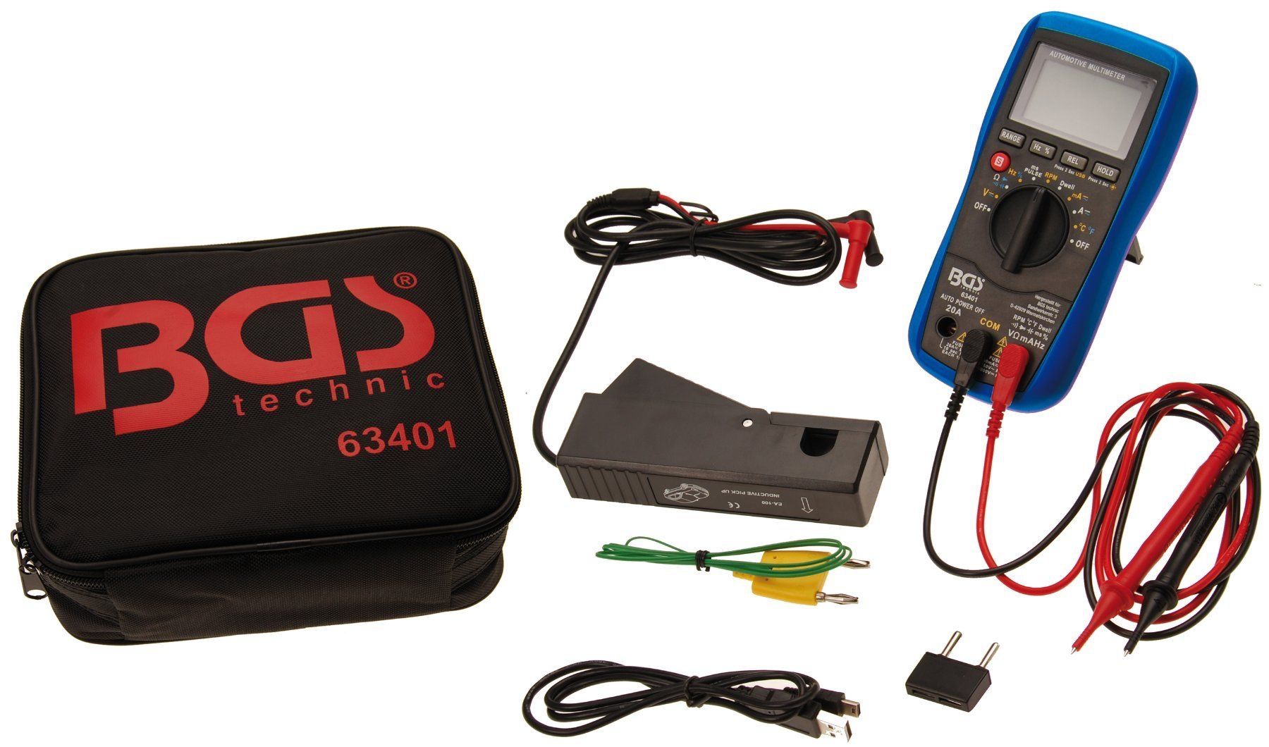 Tutti gli attrezzi: Kfz-Digital-Multimeter mit Drehzahl-Messung – Nuovo e nell'imballaggio originale da Dietikon venduto da KFZ-Spezialwerkzeuge